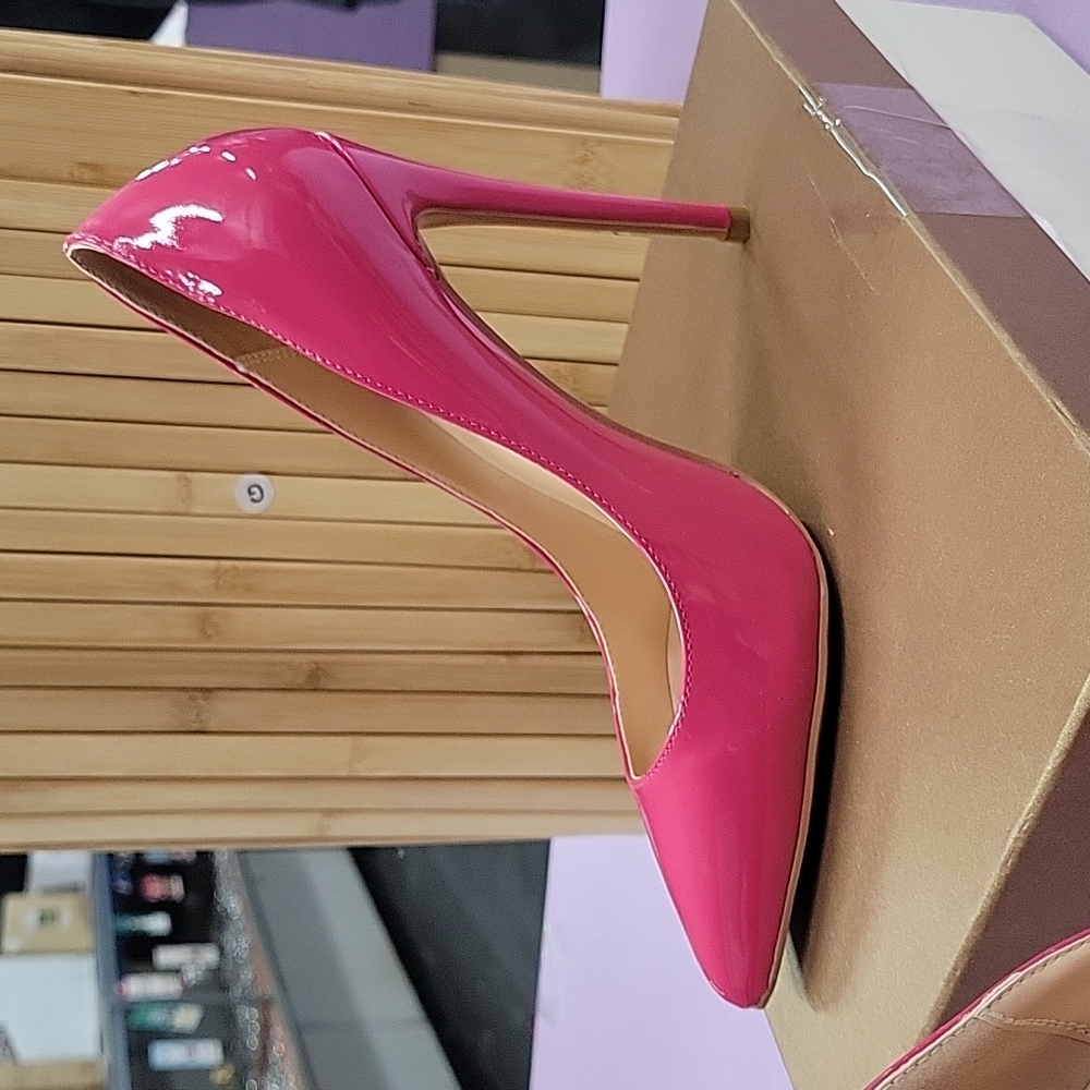 Hot pink stilleto